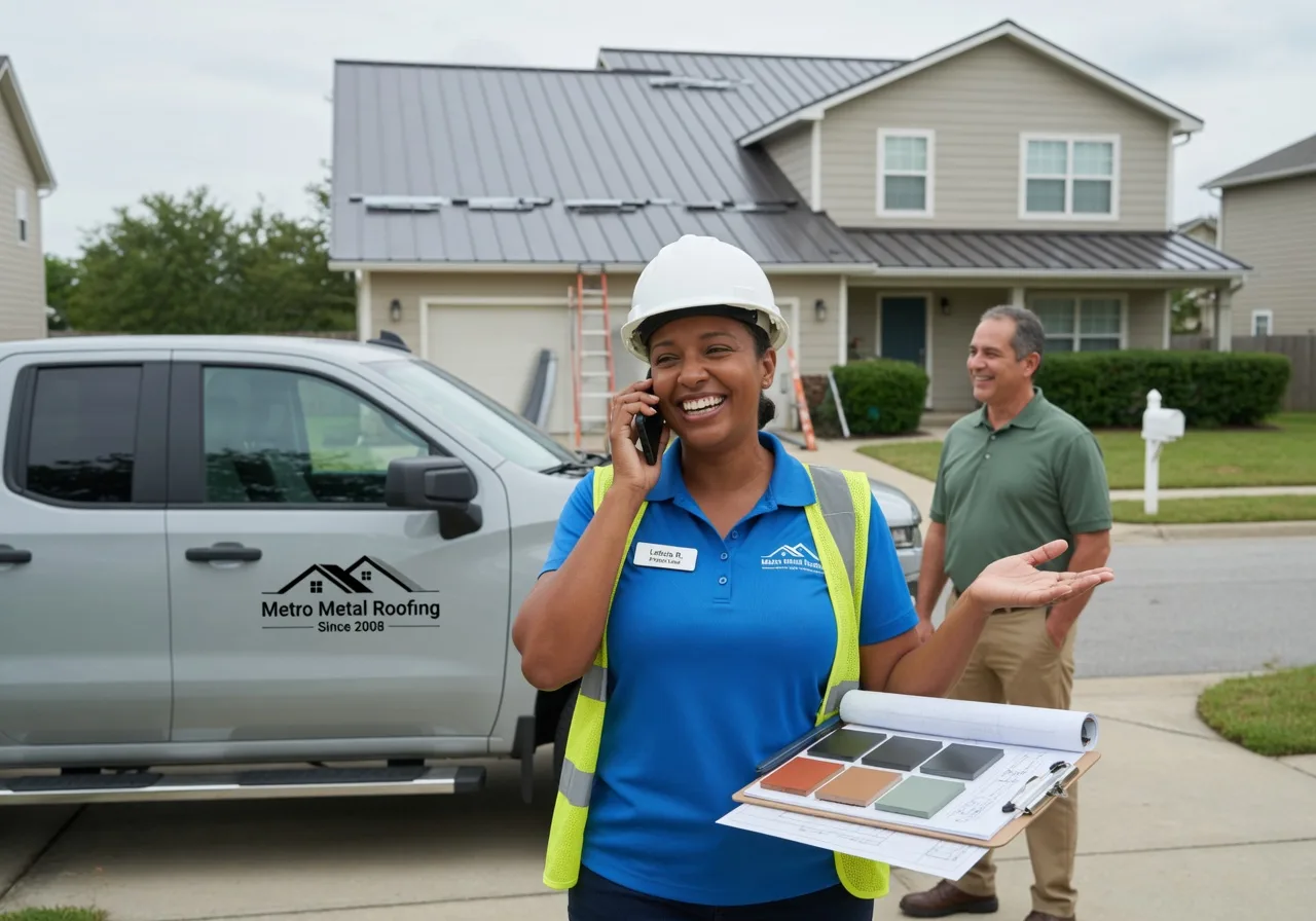 Storm Damage Metal Roof Repair in Nickelsville, VA